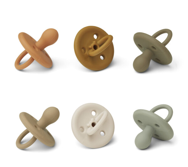 LIEWOOD PACIFIER CIUCCIO SILICONE 6PACK