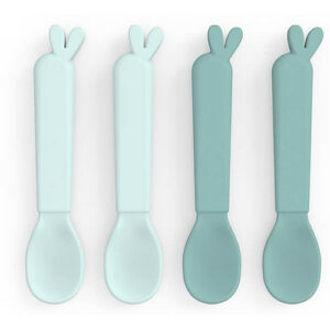 DONE BY DEER SET 3 CUCCHIAINI - DONE BY DEER POSATE CELESTE