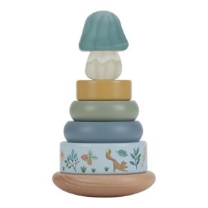 _LITTLE DUTCH ROCKING RING STACKER WOOD - little-dutch-rocking-ring-stacker-fairy-garden