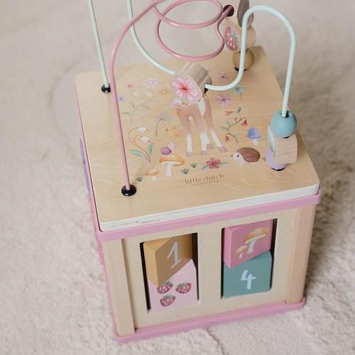 _LITTLE DUTCH WOODEN ACTIVITY CUBE