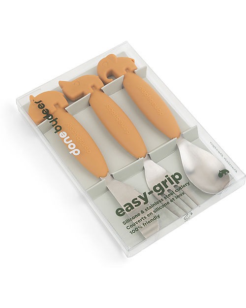 DONE BY DEER POSATE ACCIAIO 3 PZ