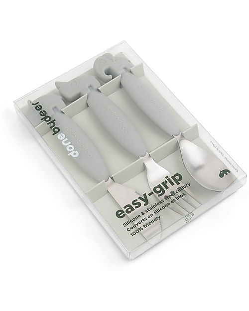 DONE BY DEER POSATE ACCIAIO 3 PZ