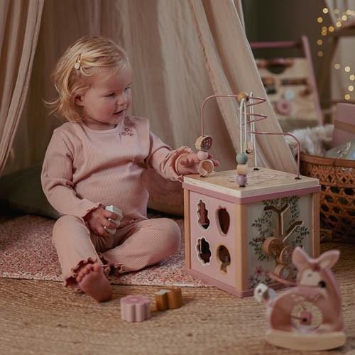 _LITTLE DUTCH WOODEN ACTIVITY CUBE