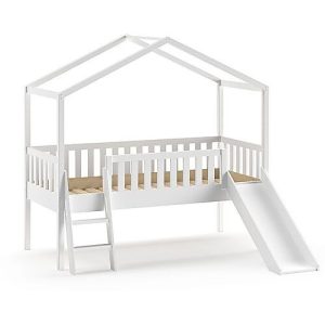 VIPACK LETTO DALLAS BIANCO RIALZATO