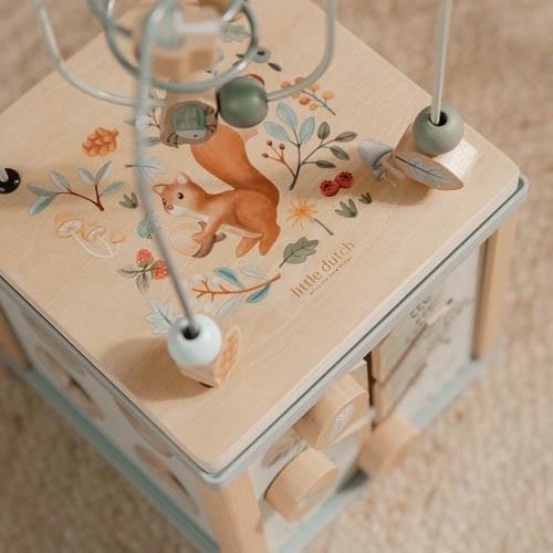 _LITTLE DUTCH WOODEN ACTIVITY CUBE