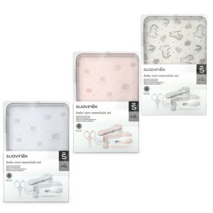 SUAVINEX BABY CARE ESSENTIAL SET - SUAVINEX BABY CARE BIRDIES ROSA