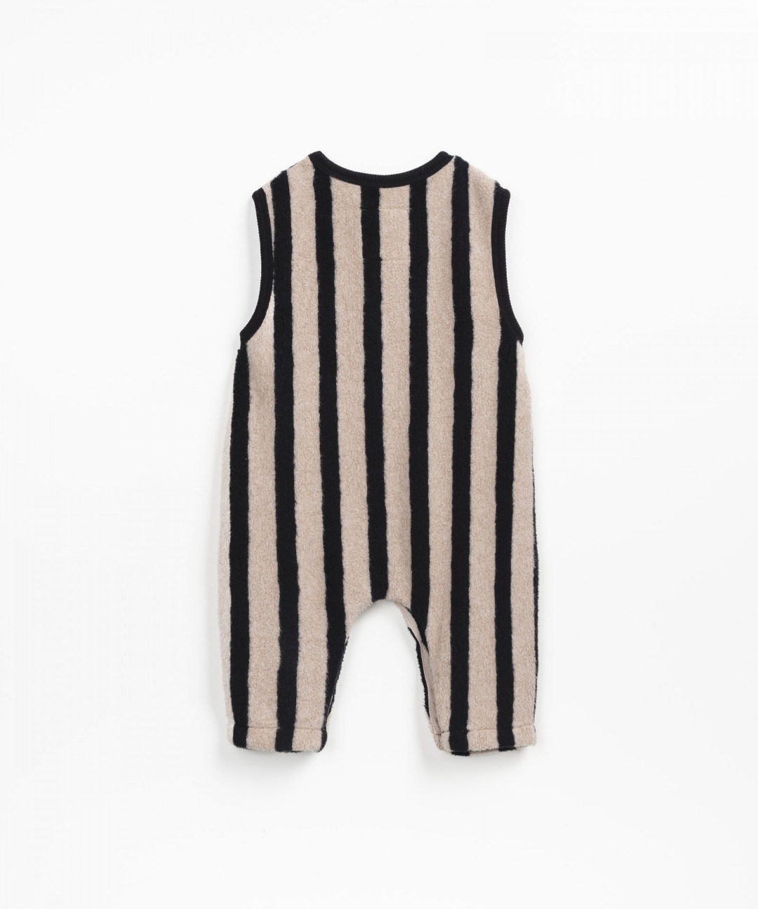 PLAY UP 6 STRIPED PLUSH JUMPSUIT SENZA MANICHE F/W24