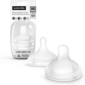 SUAVINEX TETTARELLA SILICONE TRASPARENTE 2PZ