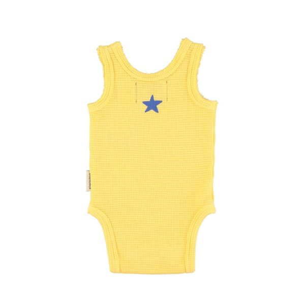 PIUPIUCHICK_BODYSUIT YELLOW | CAMP