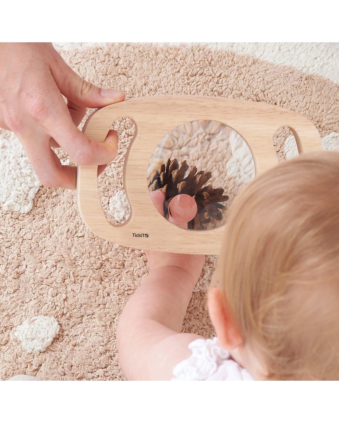 TICKIT_LENTE D'INGRANDIMENTO IN LEGNO