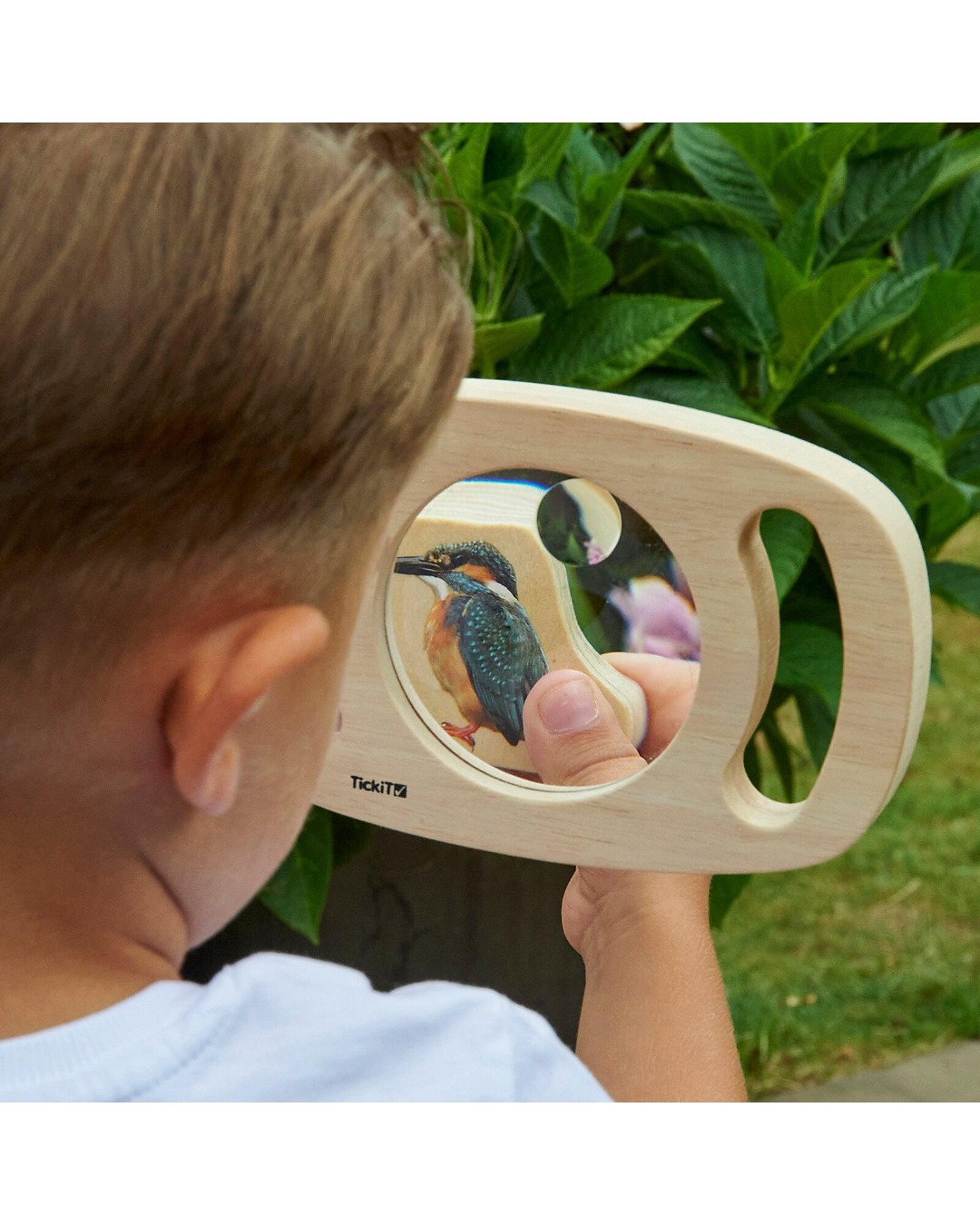 TICKIT_LENTE D'INGRANDIMENTO IN LEGNO