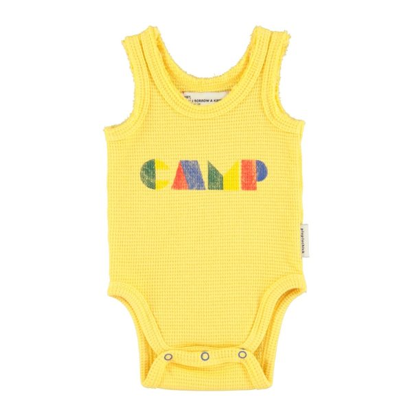 PIUPIUCHICK_BODYSUIT YELLOW | CAMP