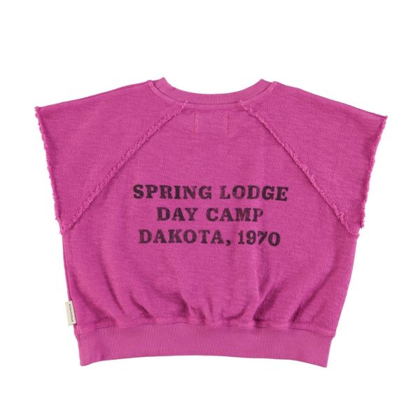 PIUPIUCHICK_ SLEEVELESS SWEATSHIRT