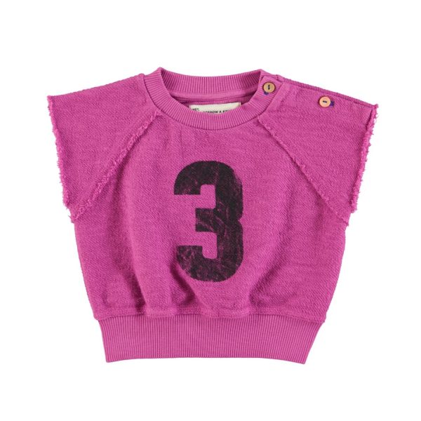 PIUPIUCHICK_ SLEEVELESS SWEATSHIRT