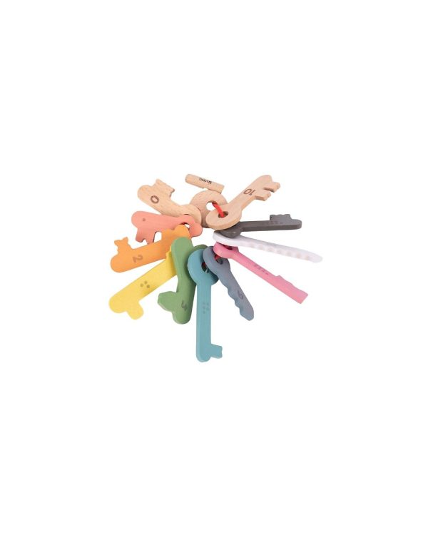 TICKIT_SET 11 CHIAVI ARCOBALENO
