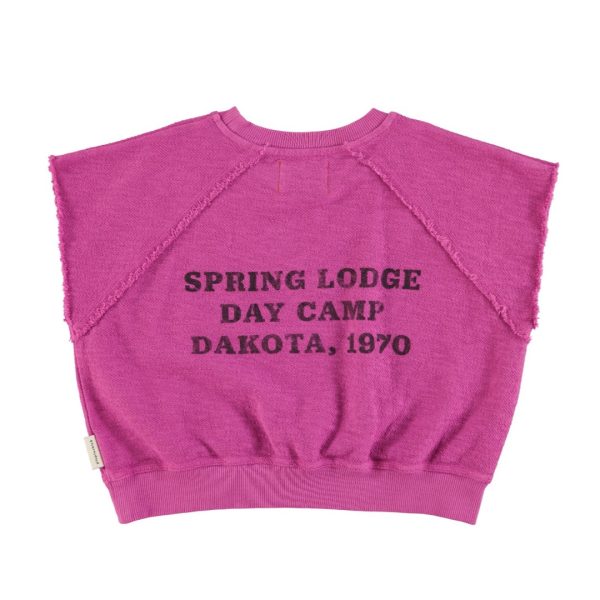 PIUPIUCHICK_ SLEEVELESS SWEATSHIRT