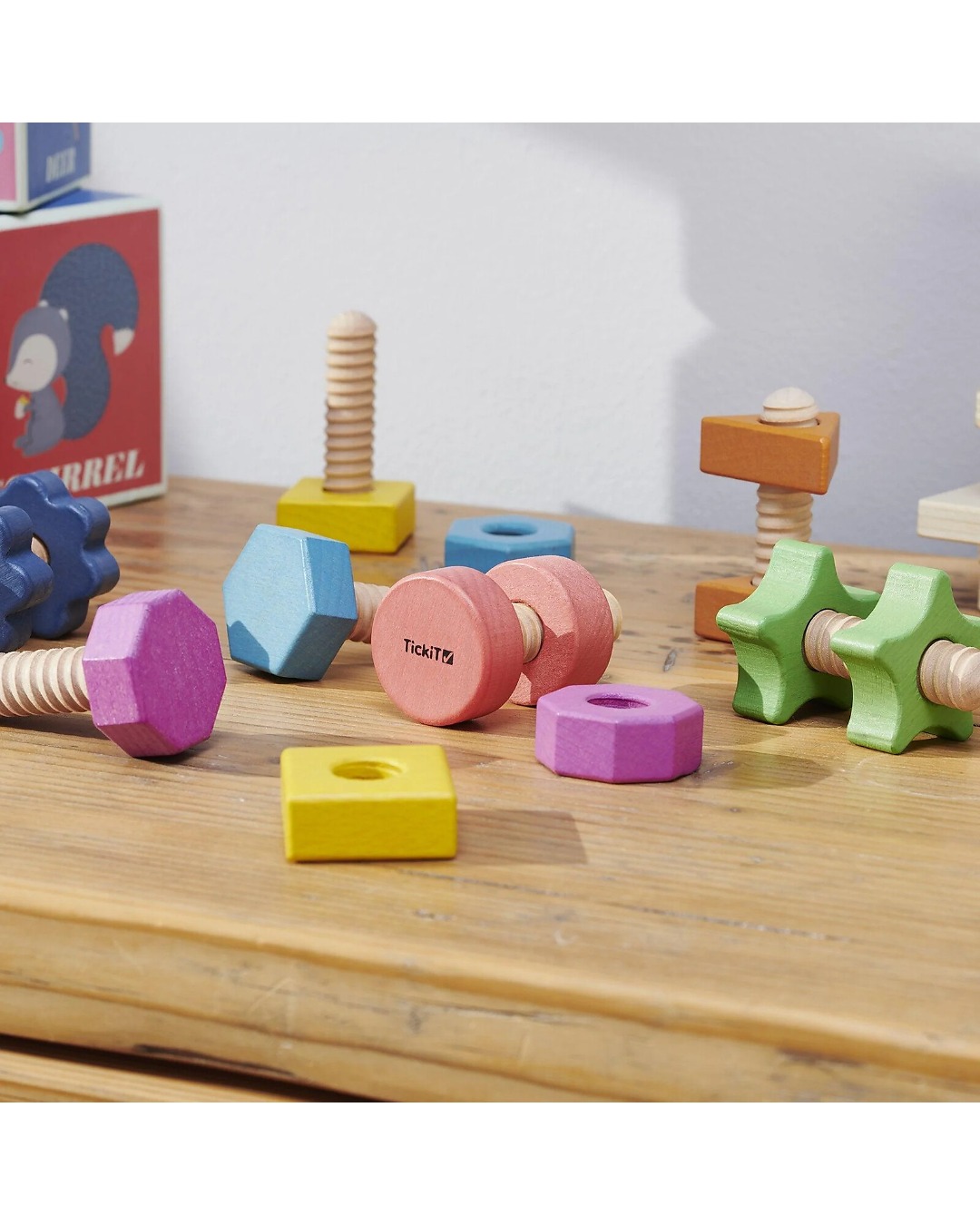 TICKIT_GIOCO DADI E BULLONI ARCOBALENO