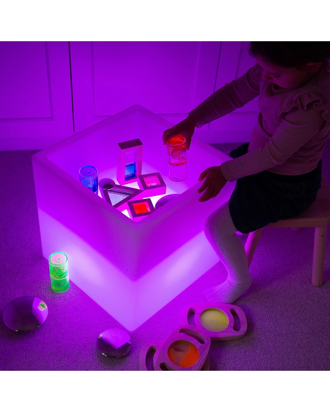 TICKIT_CUBO SENSORIALE LUMINOSO