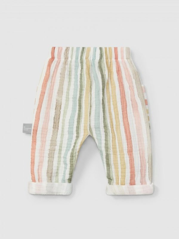 SNUG_MULTICOLOR STRIPED PANTS