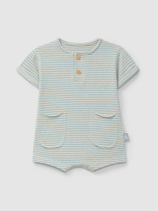 SNUG_STRIPED BABYSUIT