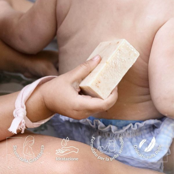 ALISEA SAPONE AL LATTE NATURALE BIANCOLATTE