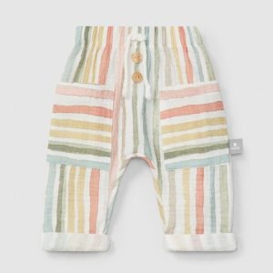 SNUG_MULTICOLOR STRIPED PANTS