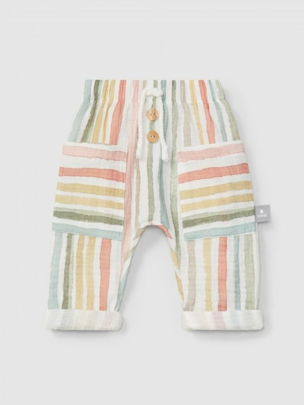 SNUG_MULTICOLOR STRIPED PANTS