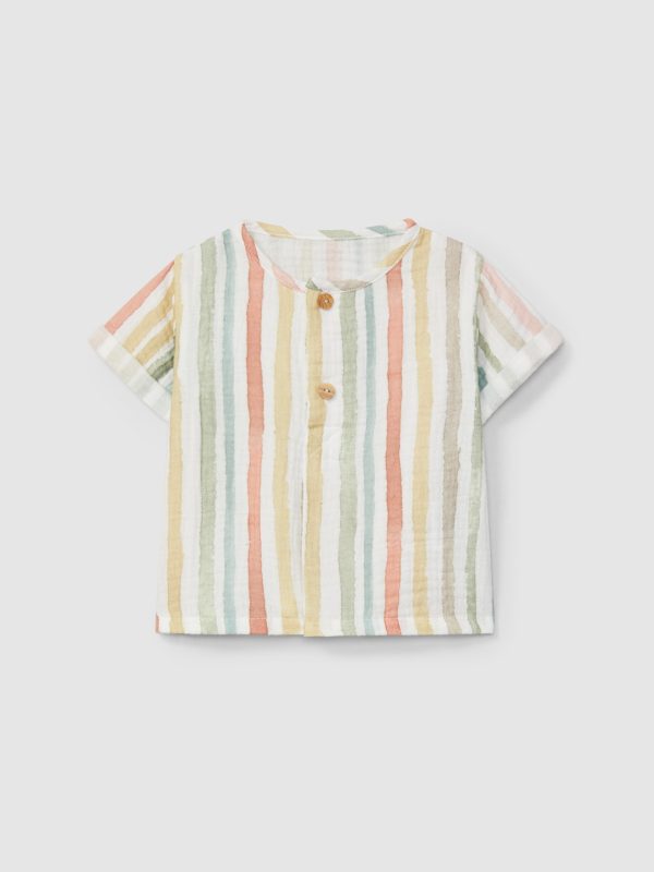 SNUG_MULTICOLOR STRIPED SHIRT