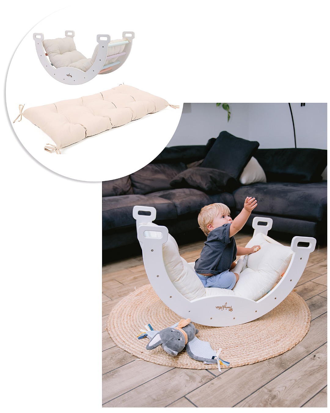 FAMILY NATION CUSCINO PER ARCO MONTESSORI