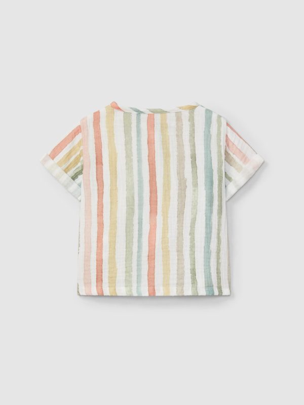 SNUG_MULTICOLOR STRIPED SHIRT