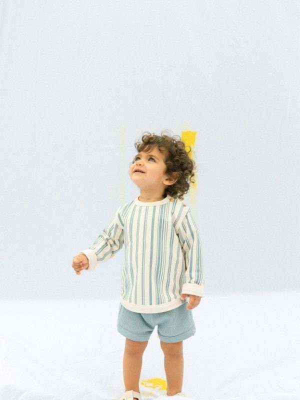 SNUG_PRINTED PLUSH SWEATER
