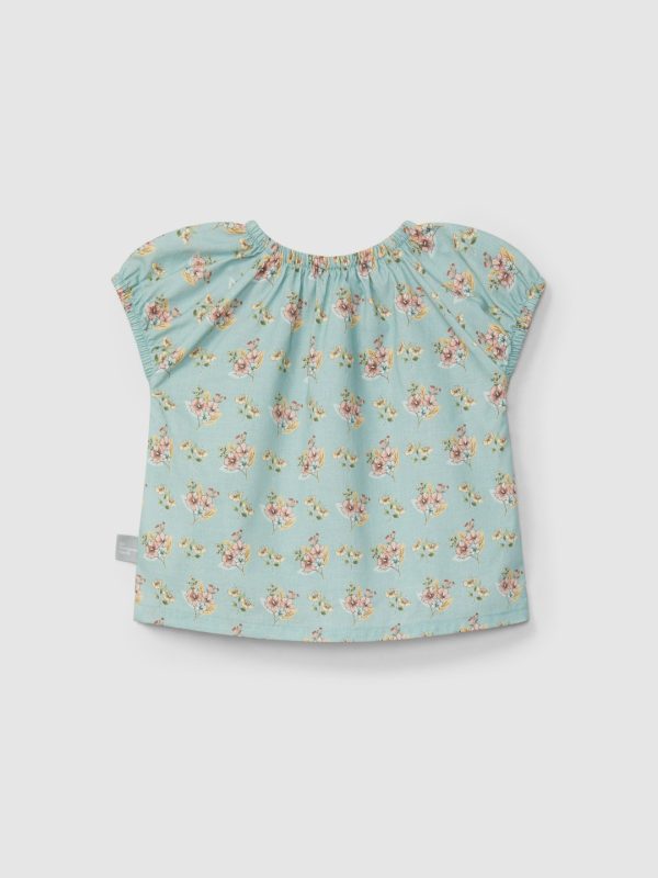 SNUG_FLORAL PRINT BLOUSE