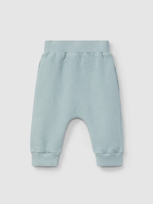 SNUG_WAFFLE WEAVE PANTS