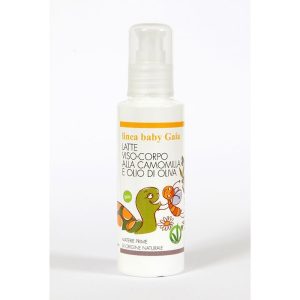 GAIA BABY LATTE VISO - CORPO ALLA CAMOMILLA E OLIO D'OLIVA