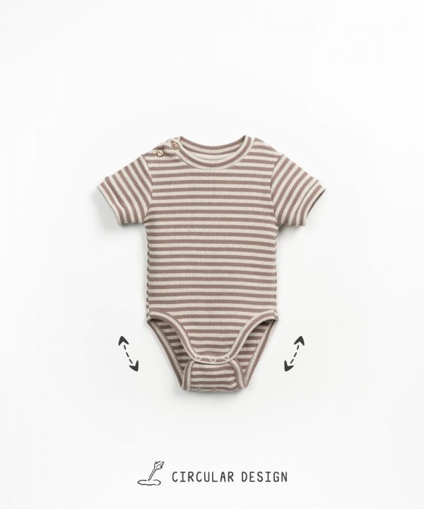 PLAY UP S/S25 BODY IN MAGLIA A RIGHE