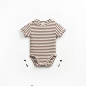 PLAY UP S/S25 BODY IN MAGLIA A RIGHE