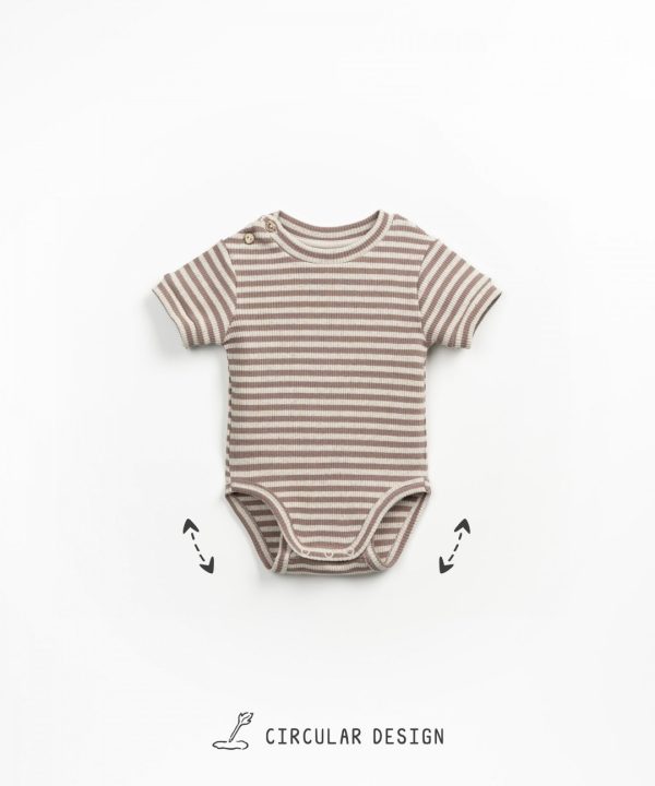 PLAY UP S/S25 BODY IN MAGLIA A RIGHE