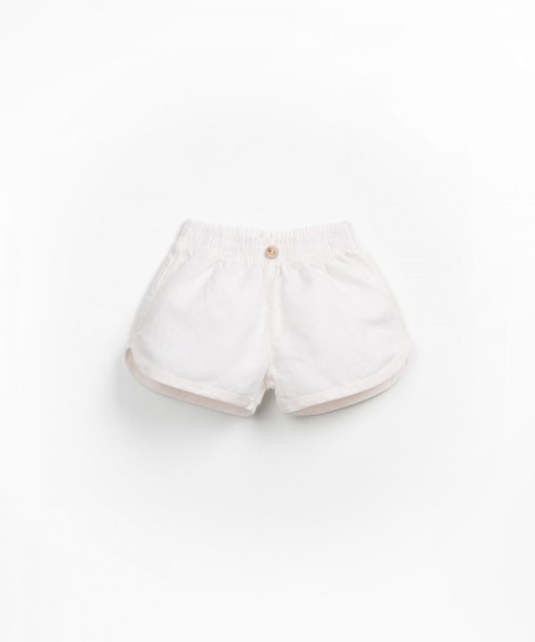 PLAY UP  S/S25 SHORTS MISTO LINO