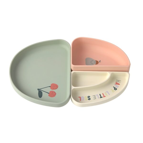 LASSIG SET PIATTI IN SILICONE