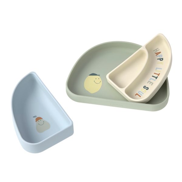 LASSIG SET PIATTI IN SILICONE