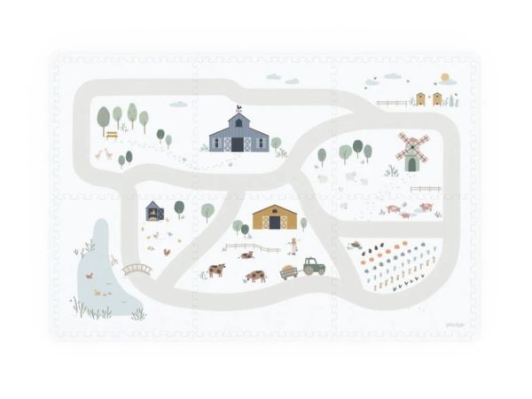 PLAY & GO EEVAA PLAYMAT 120x180cm (6 PUZZLE)