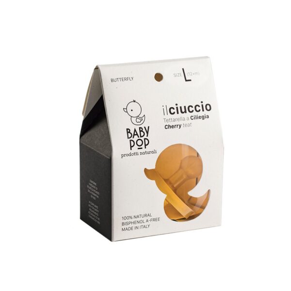 BABY POP IL CIUCCIO GOMMA 100% NATURALE