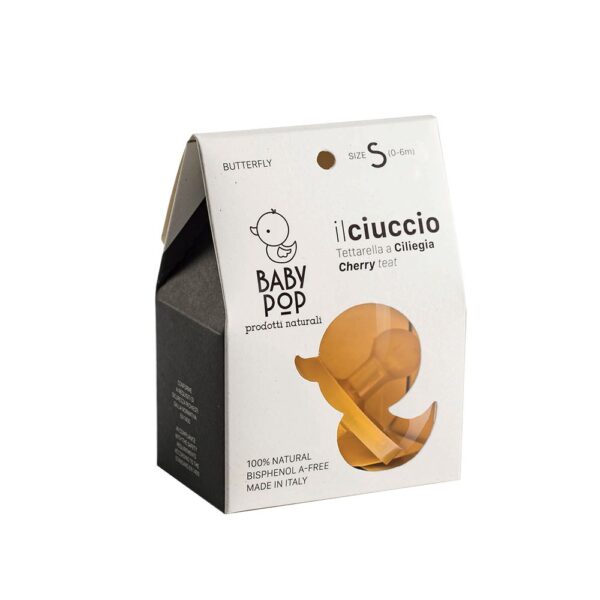 BABY POP IL CIUCCIO GOMMA 100% NATURALE