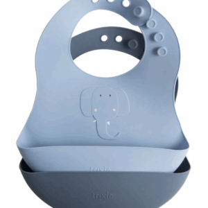 TRIXIE BAVAGLINI SILICONE 2PZ - TRIXIE BAVAGLINO SILICONE_Mrs.Elephant
