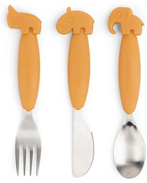 DONE BY DEER POSATE ACCIAIO 3 PZ