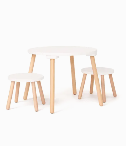 KID'S CONCEPT STOOL AND TABLE SET