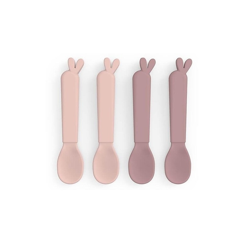 DONE BY DEER SET 4 CUCCHIAINI SILICONE