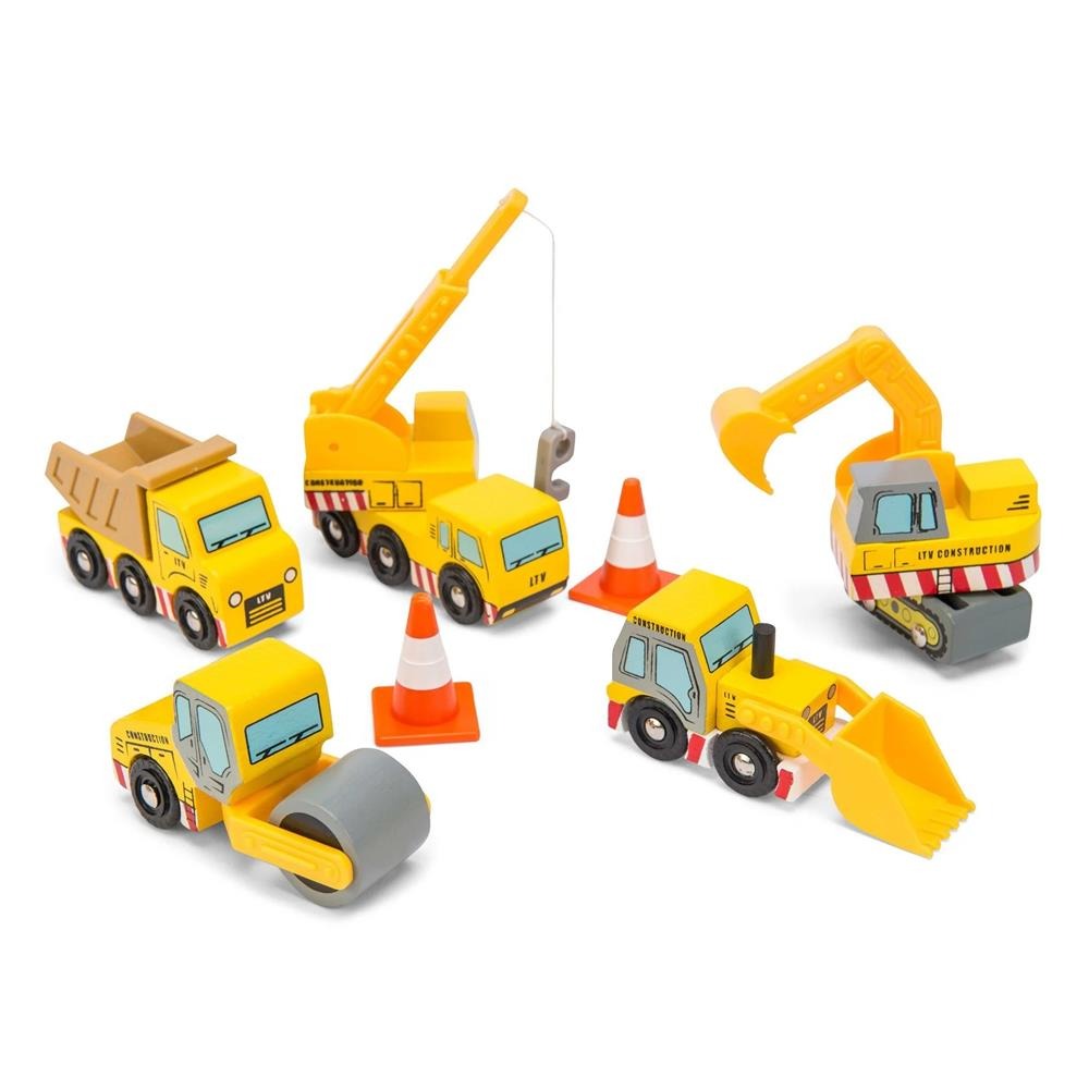 LE TOY VAN SET VEICOLI DA CANTIERE