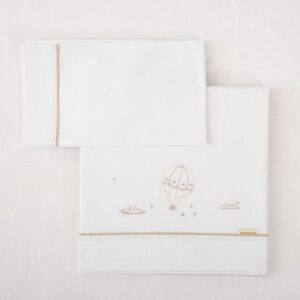 BIMBIDREAMS SET LENZUOLO IN MAGLIA 40X80