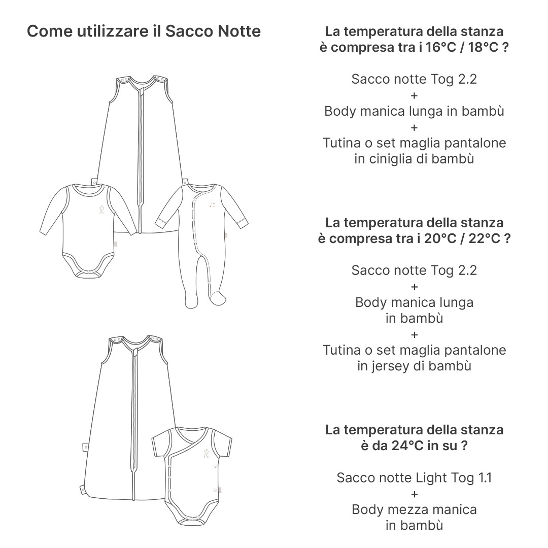 PICCI SACCO NANNA NOTTE 3 STAGIONI PIEDI